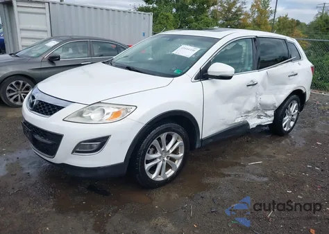 2012 Mazda Cx-9 Grand Touring из США, поврежденный, VIN JM3TB2DA9C0350356